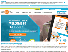Tablet Screenshot of get-quit.com